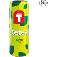 ThomsT Iistea Green Tea 24 x 25 cl (Refreshing Green Iced Tea for Conscious Connoisseurs) 24 Cans of 250 ml