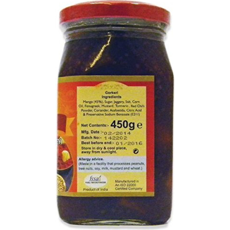 Rishta - Sharp Chutney made of Mango (Gorkeri)