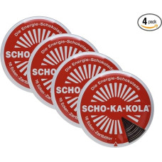 Scho-Ka-Kola Dark Bitter – 4 x 100 g