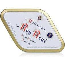 Calisson Aix en Provence - Metalinė deimantinė dėžutė 235G - 18 calissons