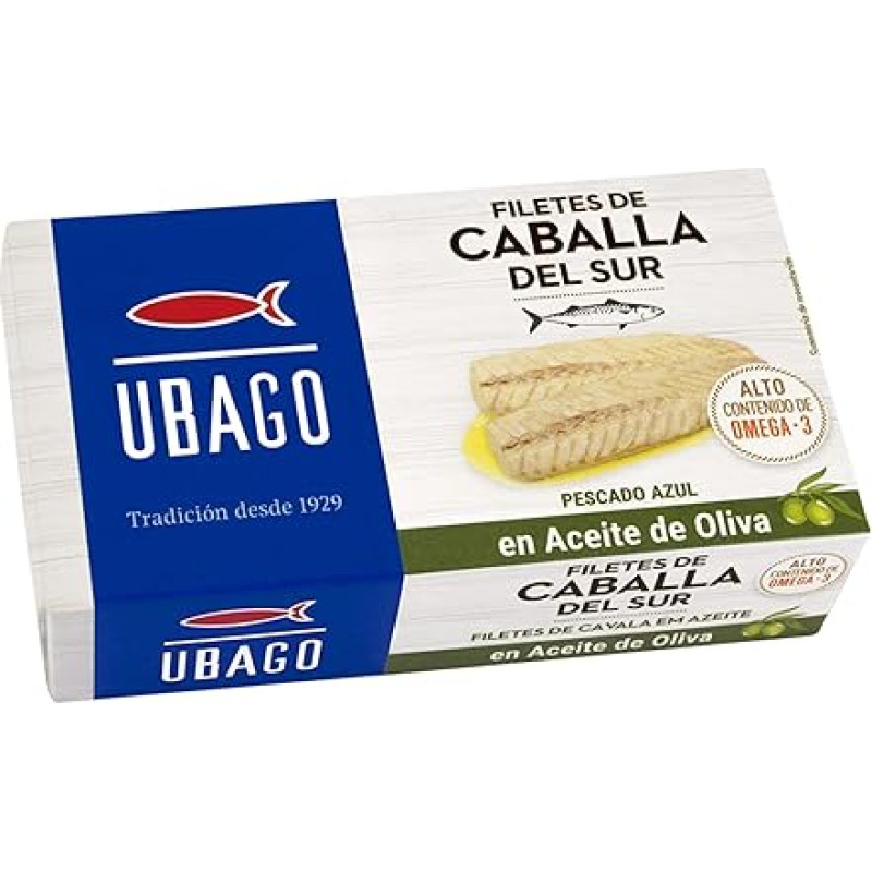 UBAGO Makerle Fillets in Olive Oil Tin 12 x 115 g