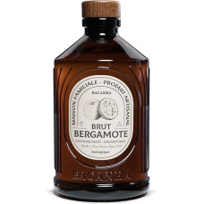 Bacanha Sirop Brut de Bergamote Organic 400 ml - Organic Bergamot Syrup from France with Organic Cane Sugar