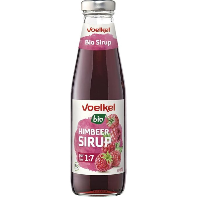 Organic Syrup Raspberry 12 x 0.50 L
