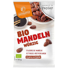 Ekologiški Tamari migdolai, aštrūs 6 x 50 g