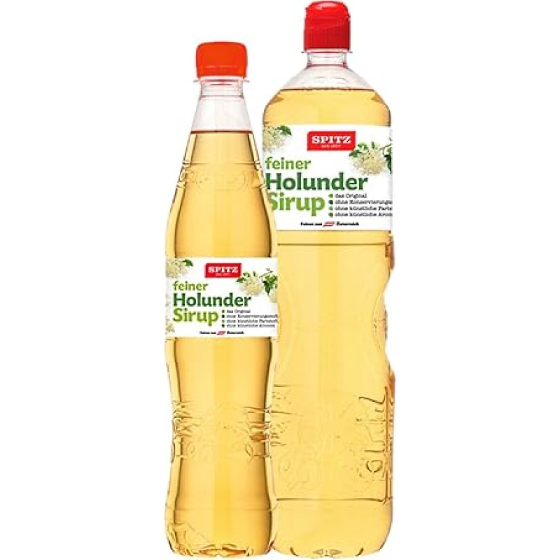 Šeivamedžio žiedų sirupas 700 ml - Smailėjantis