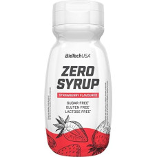3 x Biotech USA Zero Syrup, 320 ml Dispenser, Chocolate (Pack of 3)