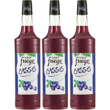 Sirop Fuego Cassis, 3 x 1 Litre