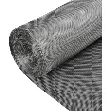 COYOUCO 304 Edelstahlgewebe, 24-30Mesh 1X1m Metallgittersieb, gewebtes feines Drahtgeflecht für Filtergewebe, Filtertuch und DIY-Projekt,26Mesh*0.25mm