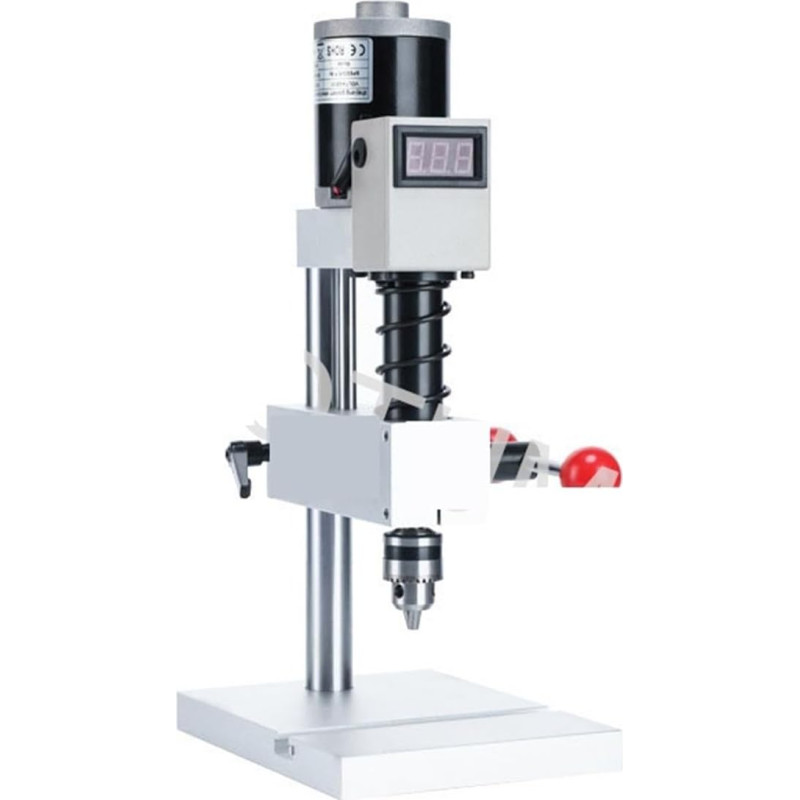 ZKLGS Tischbohrmaschine, Haushalts-Tischbohrmaschine, Gewindebohrmaschine, Kleine DIY-Holz- Und Metallbohrausrüstung, Starke Präzisions-Mini-Vertikalbohrmaschine,Standbohrmaschine(Standard)