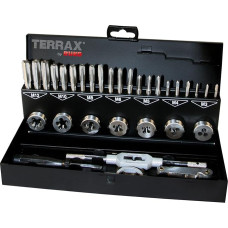 Terrax A245013 31-Piece Tap and Die Thread Cutting Set