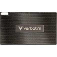 Verbatim Metal Mini Portable SSD 1TB Up to 2000MB/s Read and 1750MB/s Write External Hard Drive USB 3.2 Gen 2 for Mac, PC, Smartphone & Game Console