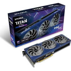 Sparkle Intel Arc B580 Titan OC, 12GB GDDR6, Torn Cooling 2.0, Axial Fan, Breathing Light, Metal Backplate, SB580T-12GOC