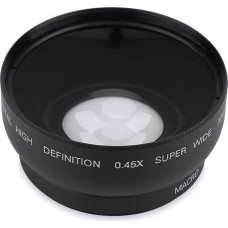 Wide Angle Lenses for 52mm 0.45X Wide Angle Universal Conversion Macro Lens for Camera