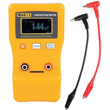 Akozon M6013 Capacitance Meter Auto Ranging Capacitor Capacity Meter 5-Digit Reading 1% High Pricision 0.01pF to 470mF (470000uF) Measurement of Backlight Auto Sleep
