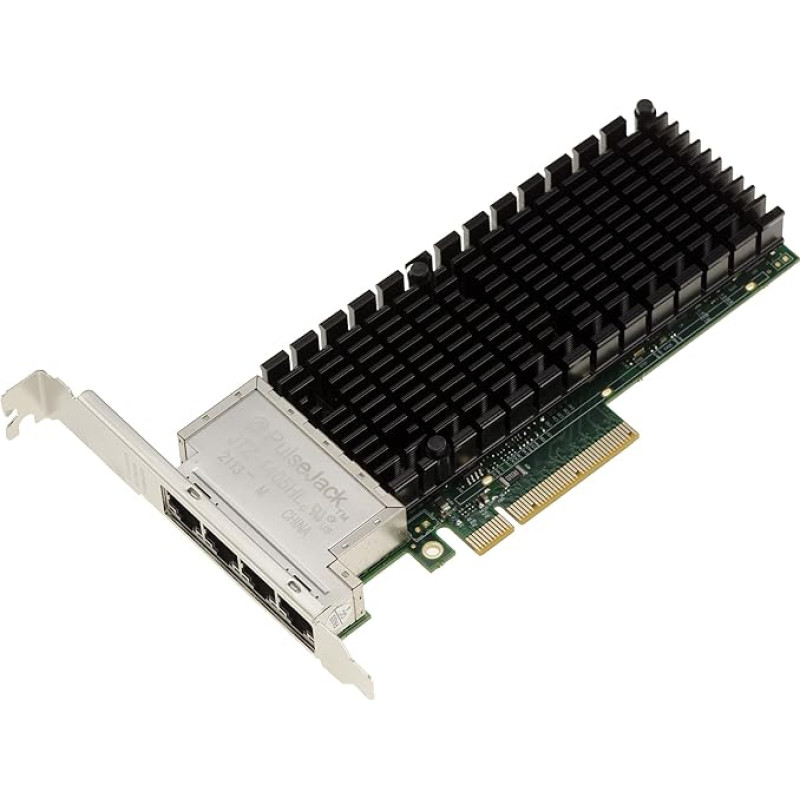 KALEA-INFORMATIQUE PCIe 3.0 x8 Quad RJ45 10G 5G 2.5G 1G 4 prievadai Kompiuterio ir serverio kortelė su 