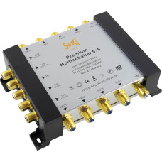 SeKi Multiswitch 5/8 1 Palydovinis 8 abonentų keturšalis LNB suderinamas su HDTV Full HD 8K