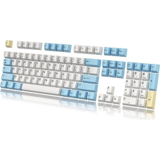 Custom Keycaps | Dye Sublimation PBT Keycap Set for Mechanical Keyboard | 139 Keys | Cherry Profile | ANSI US Layout | Compatible with Cherry MX, Gateron, Kailh, Outemu | Pegaso