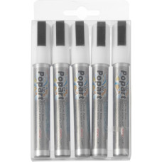 Hendi Whiteboard markers tip 2-6mm white set of 5pcs. - 664209