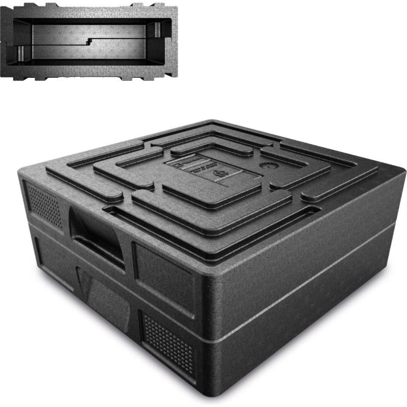 Hendi SALTO thermal catering container for transporting food inside 35x35x8cm 9L