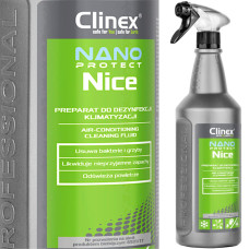 Clinex Liquid disinfectant disinfection agent for de-fumigation of air conditioning and ventilation Nano Protect Nice 1L