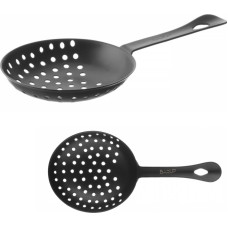 Bar Up Julep 160 x 76 mm cocktail drink strainer - black