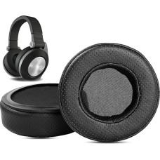 Breathable Ear Pads Cushion Replacement Compatible with JBL Synchros E50BT Wireless Headphones Ear Pads with Punched Protein Leather and Memory Foam