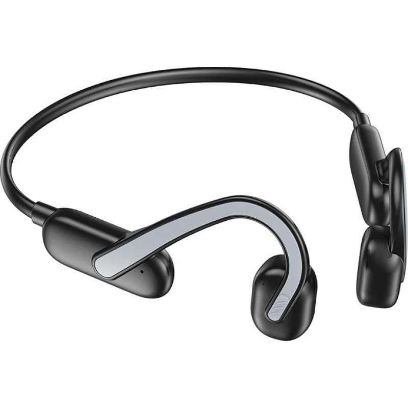 Bohconn Bone Conduction Headphones Open Ear Bluetooth Wireless Sports Headphones Waterproof Wireless with Built-in Microphone for Running Hiking Cycling Sports Workout