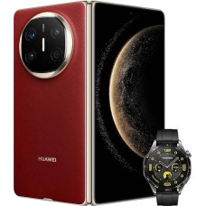 HUAWEI Mate X6 Red 12+512 + Watch GT 4 46 mm Black, išmanusis telefonas, 12 + 512G, sulankstomos formos, itin plonas ir tvirtas, 