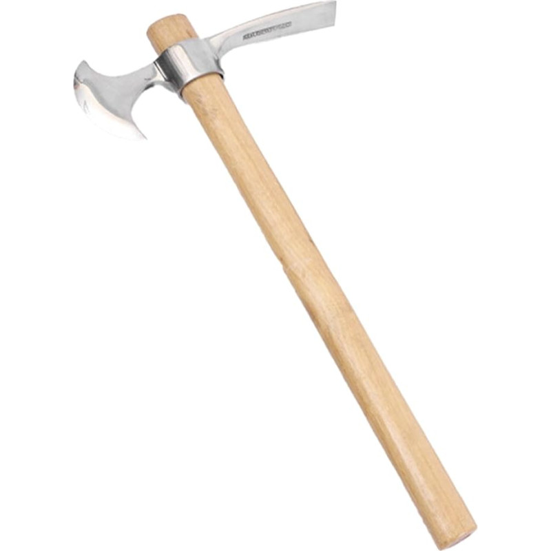 lyanny Pickaxe for Digging, Pick Mattock - Garden Pickaxe 2-in-1 Efficient Pickaxe | Pick Axe Handle, Compact Pick Axe, Stainless Steel Multifunctional Mattock for Gardeners