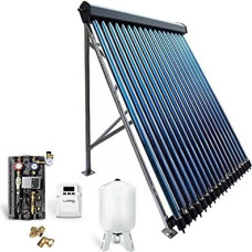 Solar package HP30 Tube Collector for Flat Roof, 4.08 M²