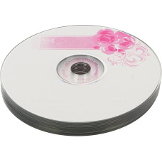 AMONIDA Blank CDs, Widely Used Writable 52X Discs Suitable for Music (Pack of 10)