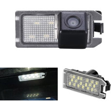 Car HD Night Vision Reversing Camera Parking Aid Colour Camera Reversing System Parking Camera Waterproof for Dodge Viper Coupe Jeep Compass M6 M7 MP MV Grand Cherokee IV WK WK2 Mopar Patriot MK74