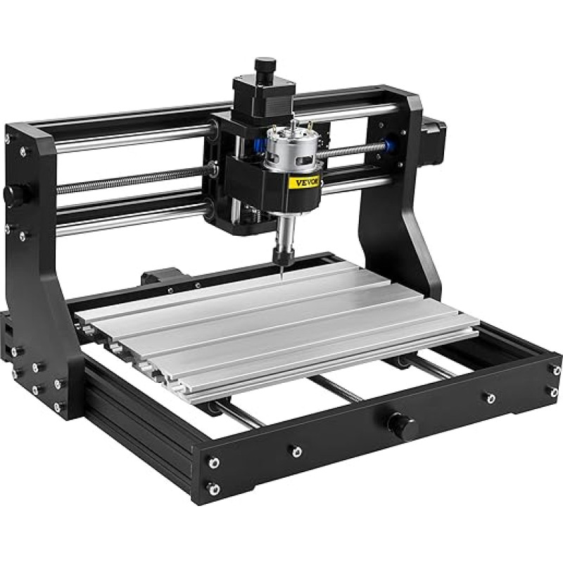 VEVOR 2500 mW CNC 3018 DIY Engraving Machine Pro 300 x 180 x 45 mm Engraving Machine 3 Axis Mini Laser Engraver with GRBL Control Card and Offline Controller