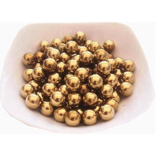 Kietas žalvario rutuliukas H62 Gryno žalvario kietas vario rutuliukas Tikslus vario rutuliuko skersmuo 5,556 mm Kietas vario rutuliukas 5,556 mm [20 vnt. pakuotė]