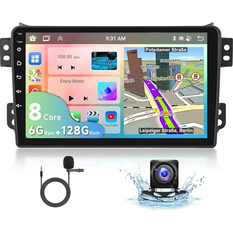 6G+128G 8 branduolių Podofo 9