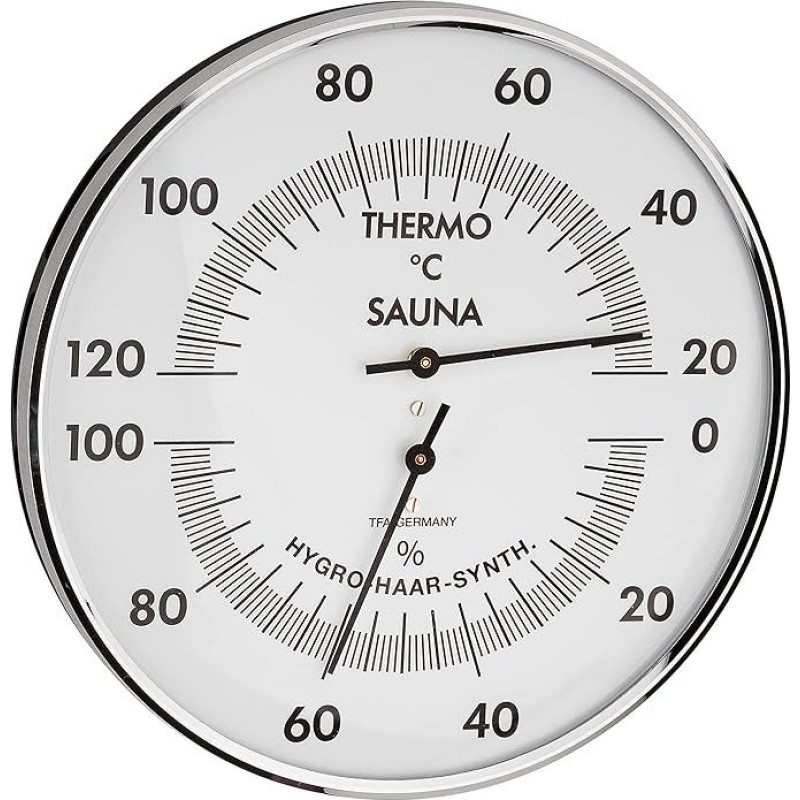 TFA 40.1032 Saunos termometras ir higrometras Sintetinis pluoštas