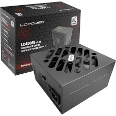 LC-POWER ATX kompiuterio maitinimo šaltinis 400 W, sertifikatas 