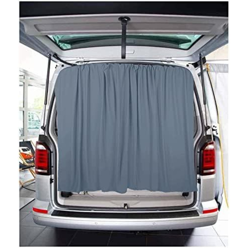 BREMER SITZBEZÜGE Užpakalinių durelių sparno durelių dangtis Apsauginės užuolaidos nuo saulės, tinkančios Mercedes V-Class W447, pilkos spalvos