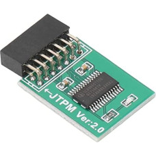 MSI TPM 2.0 Module with Strong Encryption, 14 Pin LPC Interface, Secure Storage of Encryption Keys for Win11 Green