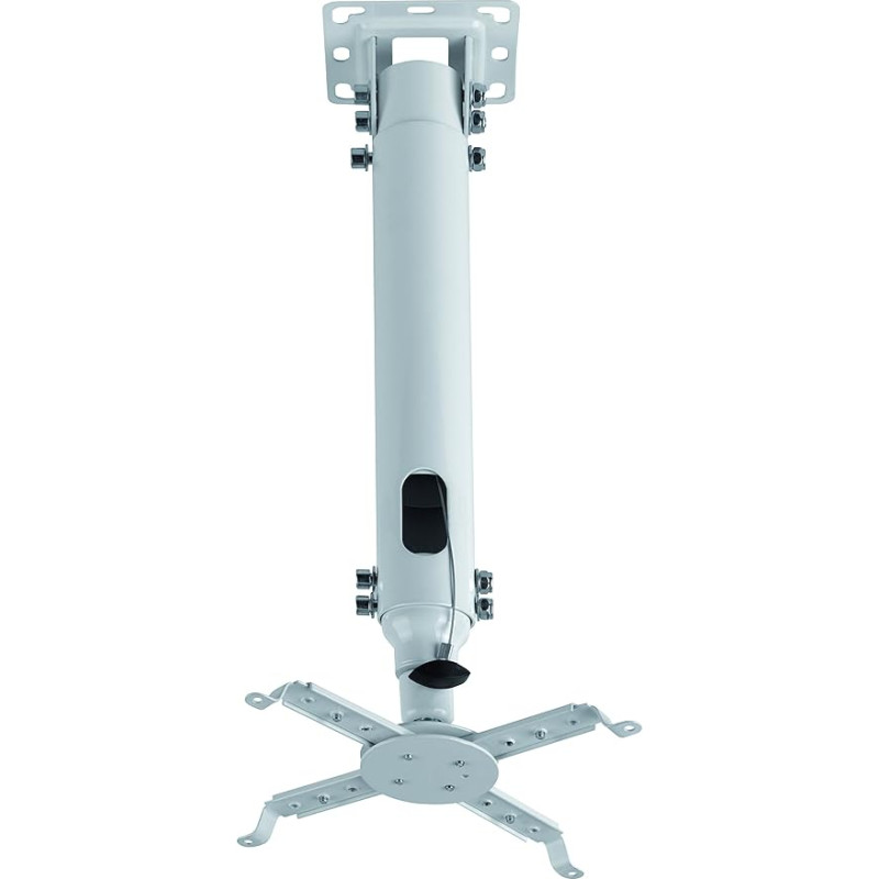 mywall H16-8WL Beamer Deckenhalterung für Schrägdecken / Dachschrägen geeignet formschönes Design 10kg Tragkraft 20 Jahre Garantie