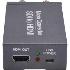 Queen.Y Micro Converter SDI to HDMI Converter 3G SDI HD SDI to HDMI Adapter 1080P Fast Signal Transfer Display SDI in HDMI Out SDI Loopout