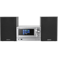 KENWOOD M-7000S-S Smart Micro Hi-Fi System with Internet Radio, DAB+, CD/USB and Audio Streaming, Silver