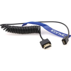 Eonvic Micro HDMI to HDMI Cable, 8K@60Hz Supports Ethernet, 1080p HD Flexible Cable for HDSLR Cameras, TV, PC, Laptop, Macbook, Monitors