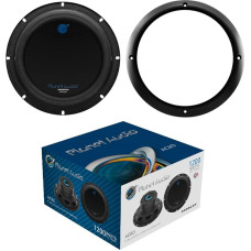 XPL 1 subwoofer compatible with Planet Audio AC8D 20 cm 200 mm 8 inch 600 watt rms and 1200 watt max dvc dual voice coil 4 ohm for car or suitcase + ring, 1 piece