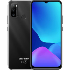 Ulefone Note 10(P) Smartphone without Contract, 3GB RAM 128GB ROM, 13MP Triple Rear View Camera, Dual SIM 4G Mobile Phone, 6.5 Inch HD+, 3 Card Slots, Android 11, 5500 mAh Battery, Fingerprint Black