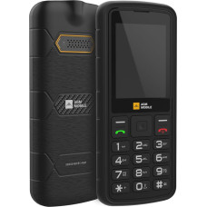 AGM M9 Outdoor Mobile Phone without Contract, 2G, 2.4 Inch Colour Display, Robust, All Carriers, Waterproof IP68/69K, Shockproof, Dual SIM, Button Mobile Phone, 1000 mAh Battery, FM Radio, Torch,