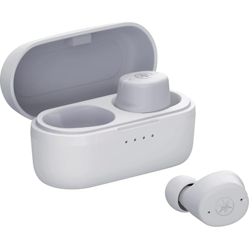 Yamaha TW-E3C Wireless In-Ear Bluetooth Headphones with True Sound and Clear Voice Capture – Grey