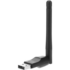 Diyeeni 2.4 GHz WiFi Adapter 150 Mbit/s with 2dBi Antenna, USB WLAN Stick, Portable WiFi Receiver for Desktop/PC, Compatible with Windows/Mac