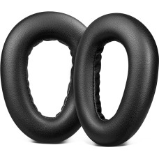 SOULWIT Lambskin Replacement Ear Pads for Sennheiser PXC480, PXC550, PXC 550-II, MB660 UC, MB 660 MC Headphones, Cushions for EPOS Adapt 660 with Noise Isolating Memory Foam