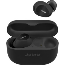 Jabra Elite 10 Wireless In-Ear Bluetooth Headphones Advanced Active Noise Cancellation, 6 Built-in Microphones and Dolby Atmos Sound - Glossy Black